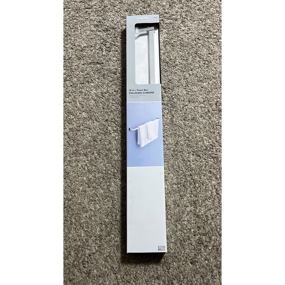30” OakBrook Collection Towel Bar in Polished Chrome